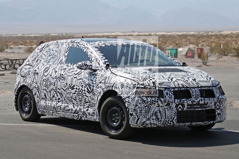 Volkswagen Polo spyshots