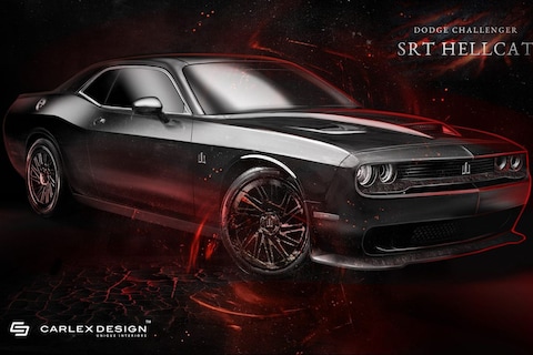 Olifantenleer in Dodge Challenger Hellcat