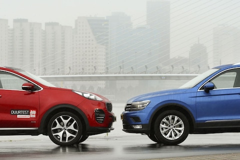 Volkswagen Tiguan vs Kia Sportage - Dubbeltest