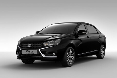 Lada Vesta Signature rekt zich uit