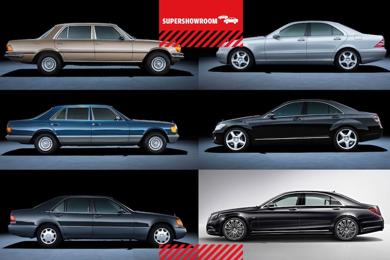 Supershowroom Mercedes S-klasse