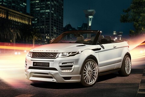 Range Rover Convertible niet veilig voor Hamann