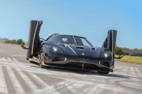 Goud voor eerste Europese Koenigsegg Agera RS