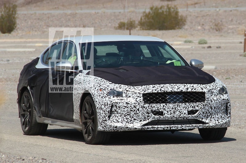 Genesis G70 spyshots