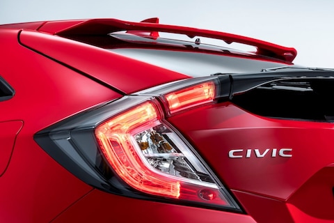 Europese Honda Civic in Parijs