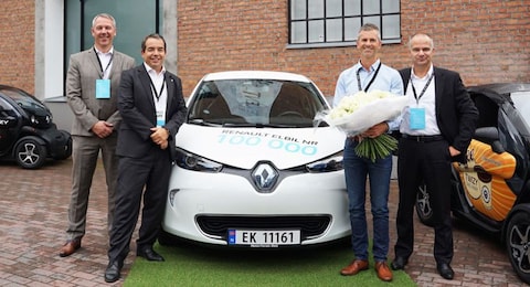 100.000e Renault EV afgeleverd