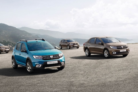 Opgefriste Dacia's naar Parijs