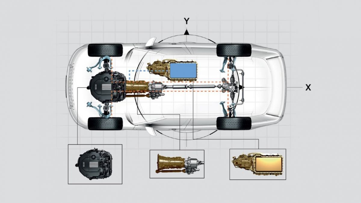 Range Rover Hybrid aandrijflijn