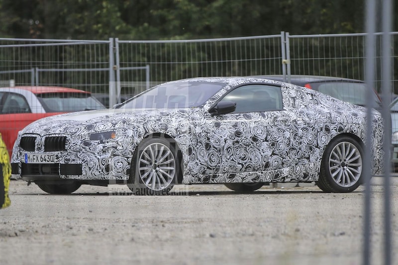 BMW 8-serie spyshots spionage