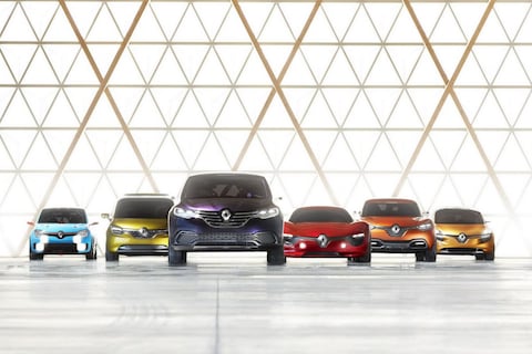 Renault met concept-car naar Parijs