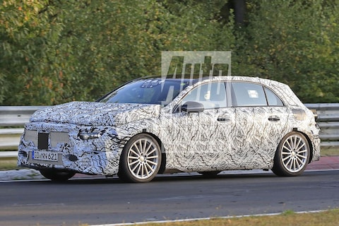 Gesnapt: nieuwe Mercedes-Benz A-klasse