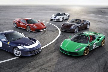 Ferrari 70th anniversary verjaardag edities
