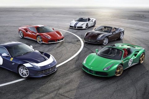 Ferrari viert verjaardag met 70 eerbetonen