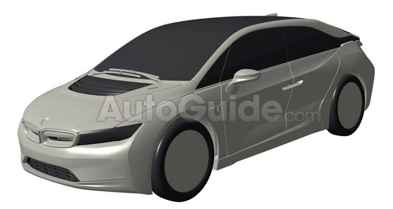BMW i5 patentschets