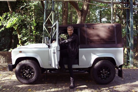 Ontwerper Piet Boon neemt afscheid van Defender