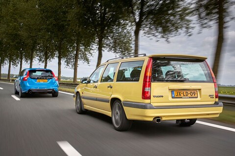 Volvo 850 T5-R vs Volvo V60 Polestar - Dubbeltest