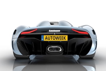 Persoonlijk kenteken Koenigsegg Regara AutoWeek