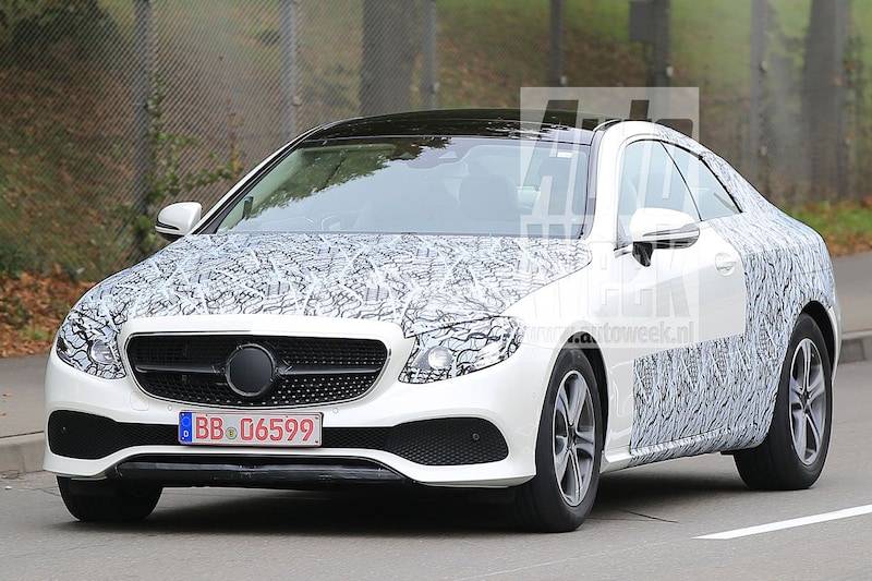 Spyshots Mercedes-Benz E-klasse Coupé