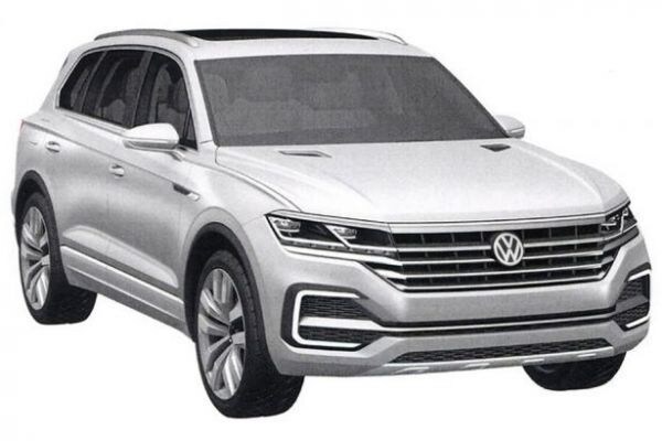 Volkswagen Touareg gelekt