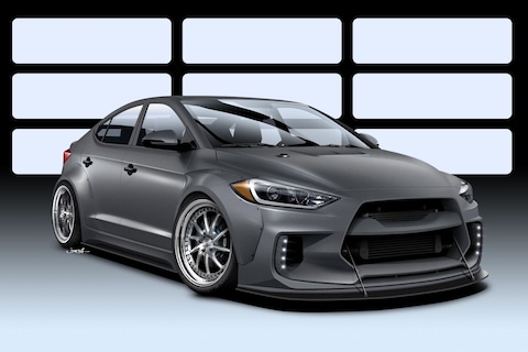 Ook Hyundai Elantra aangekleed voor SEMA