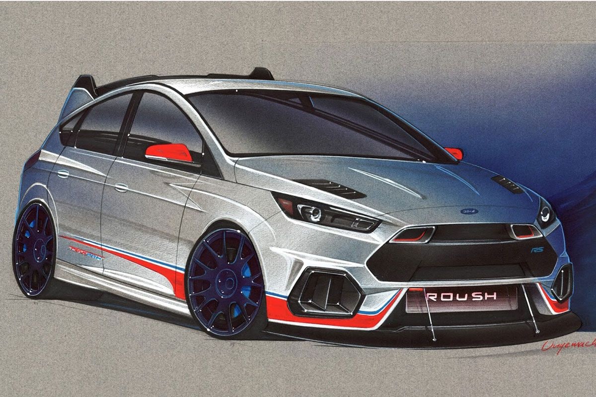 Ford Focus en Fiesta op SEMA