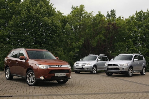 Mitsubishi Outlander bestaat 15 jaar