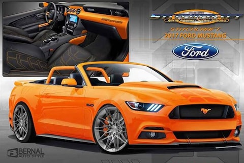 Zes Fords Mustang verbouwd voor SEMA