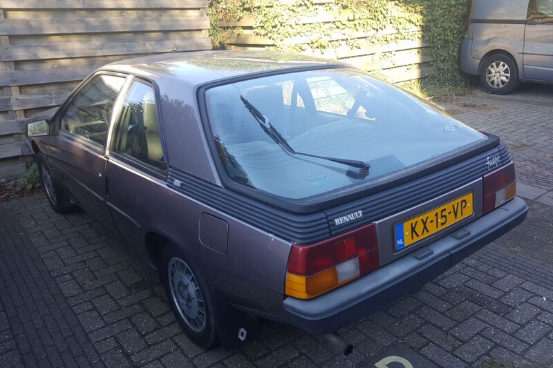 In het wild: Renault Fuego