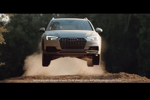 Video: Audi A4 Allroad gaat los