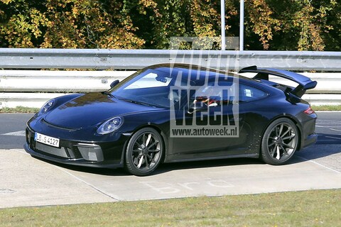 Gefacelifte Porsche 911 GT3 zonder plakkers
