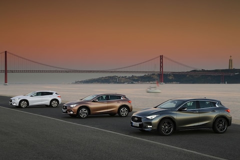 Nieuwe Infiniti Q30 en QX30 op eigen platform