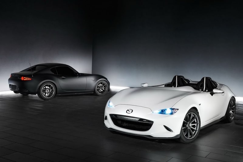 Mazda MX-5 Speedster en RF Kuro SEMA