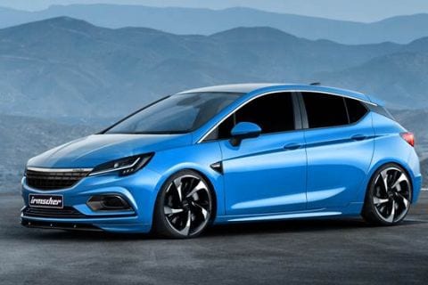 Opel Astra niet veilig voor Irmscher