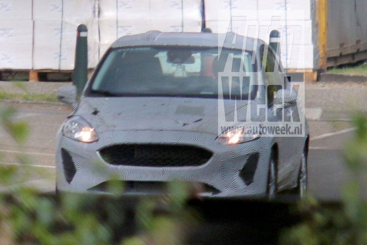 Ford Fiesta spyshots