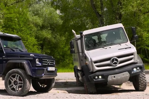 Unimog U5030 vs. G-klasse G 500