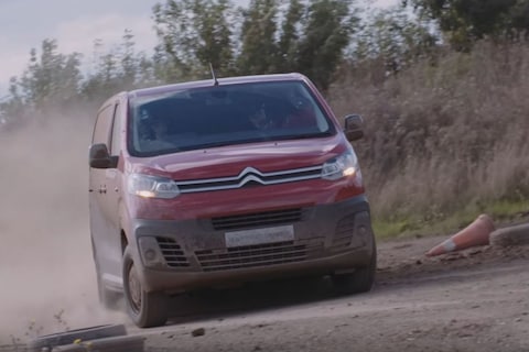 Citroën Jumpy WRC-test
