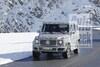 Mercedes G-klasse spyshots