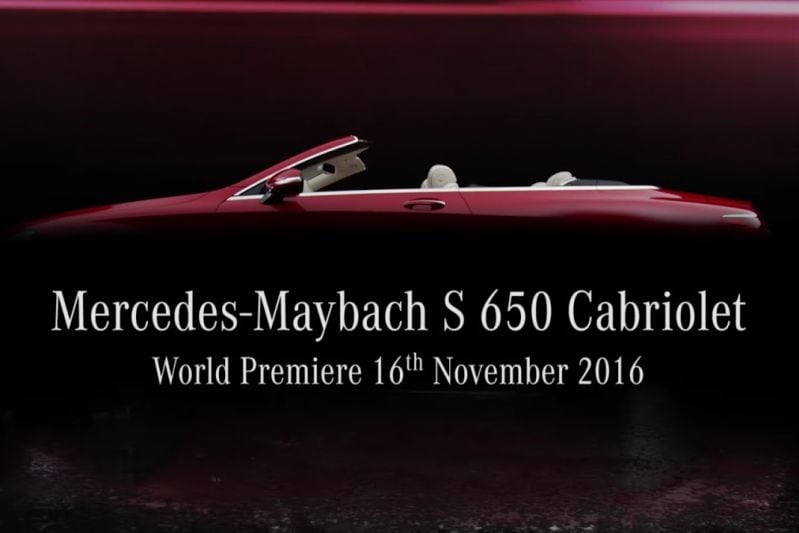 Mercedes-Maybach S 650 teaser