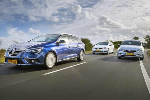 Renault Mégane Estate - Volkswagen Golf Variant - Opel Astra Sports Tourer