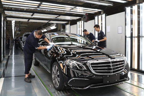 Daimler bouwt miljoenste auto in China