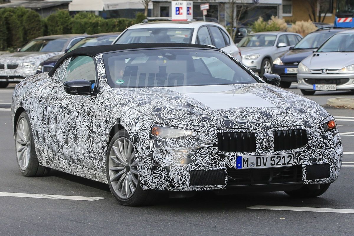 BMW 8-serie spyshots spionage