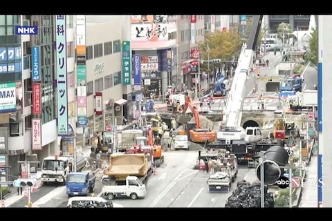 'Sinkhole' gerepareerd in zes dagen