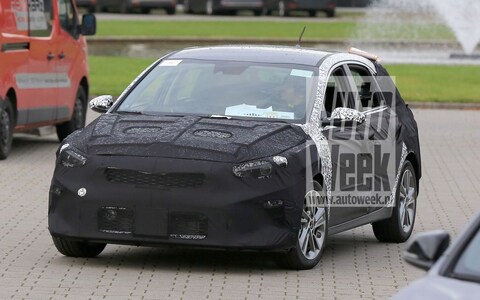 Spionage: nieuwe Kia Cee'd gesnapt