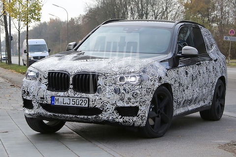 Steeds minder camouflage voor BMW X3