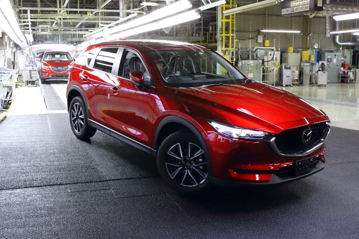 Mazda CX-5 productie