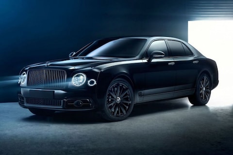 One-off Bentley Mulsanne is heel duister