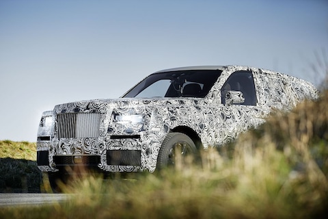 Rolls-Royce 'Project Cullinan' in beeld