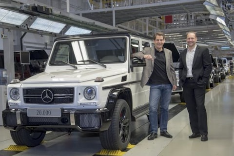 Mercedes G-Klasse bereikt nieuw productierecord