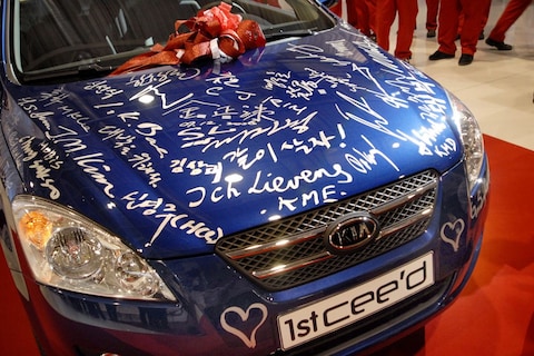 Kia viert tien jaar Europese productie