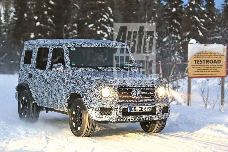 Spyshots Mercedes-Benz G-klasse